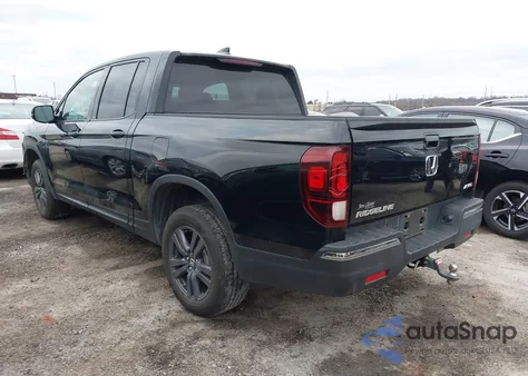2020 Honda Ridgeline Awd Sport from USA, damaged, VIN 5FPYK3F14LB029724